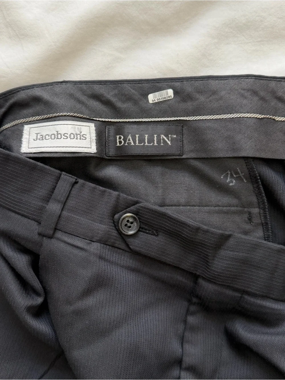 Men's Black Dress Pants – Classic Tailored Fit